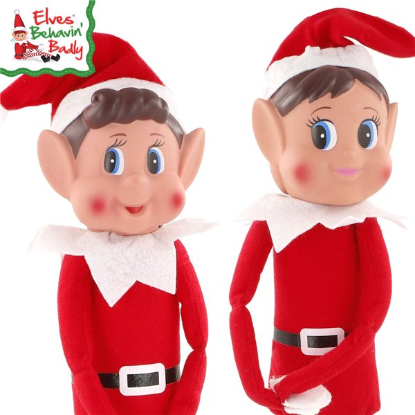 Mischievous Elf Elves Behavin' Badly Plastic (6 Units)