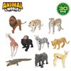 Set of Wild Animals Colorbaby Plastic 15 x 10 x 8 cm (4 Units)