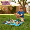 Set of Dinosaurs Colorbaby 18 x 10 x 6 cm 30 Pieces 4 Units