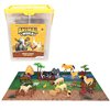 Set of Farm Animals Colorbaby Plastic 16 x 12 x 4 cm (4 Units)