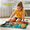 Set of Wild Animals Colorbaby Plastic 13 x 12 x 5 cm (4 Units)