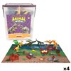 Set of Dinosaurs Colorbaby 20 x 12 x 7 cm 52 Pieces 4 Units