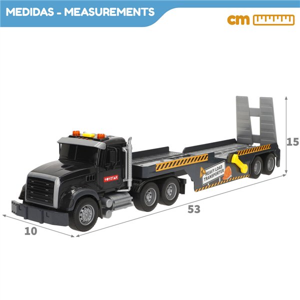 Vehicle Carrier Truck Speed & Go 53 X 15 X 10 CM (2 Units)