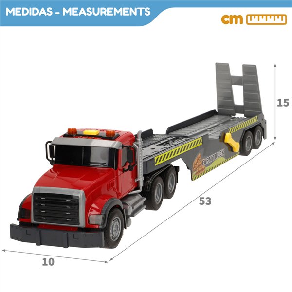 Vehicle Carrier Truck Speed & Go 53 X 15 X 10 CM (2 Units)