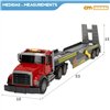 Vehicle Carrier Truck Speed & Go 53 X 15 X 10 CM (2 Units)