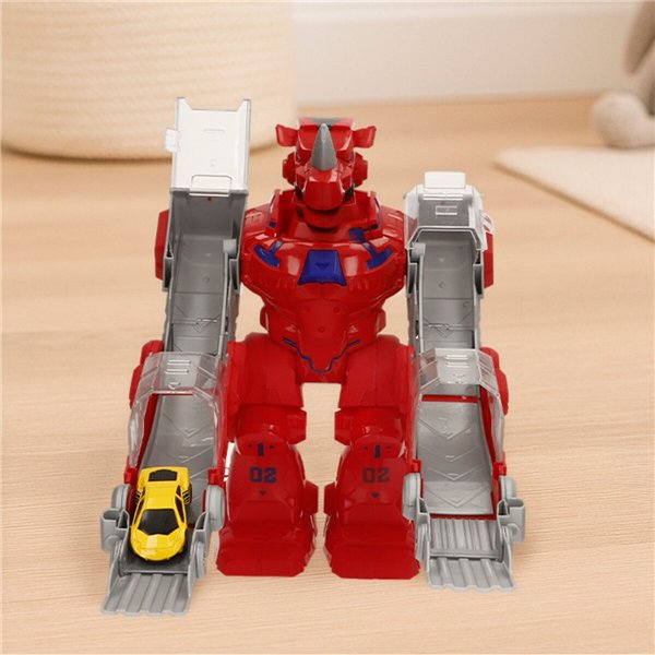 Transformable Super Robot Light Sound 24 X 28 X 16 CM 2 Units