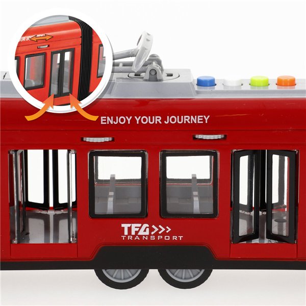 Train Speed & Go 45 X 11 X 6 CM Friction 2 Units