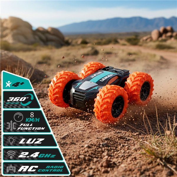 Remote-Controlled Car Speed & Go 15 x 7 x 15 cm (4 Units)