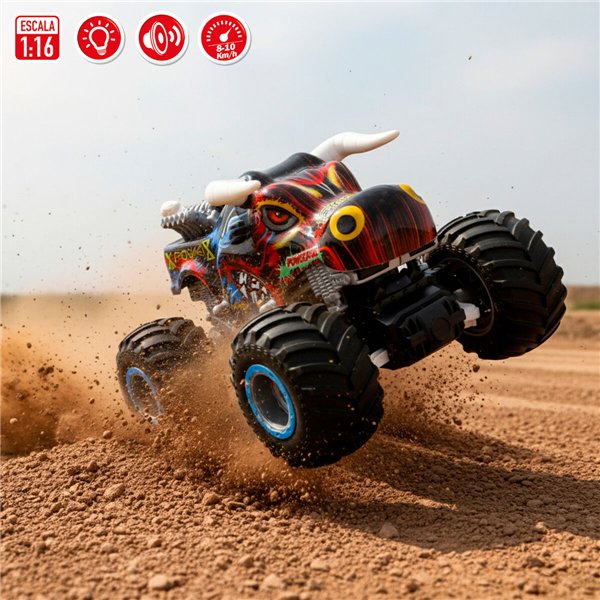 Remote-Controlled Car Speed & Go 1:16 23 X 15 X 19 CM (2 Units)