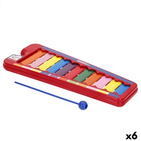 Xylophone Bontempi Metal Plastic 31 X 2 X 13 CM (6 Units)