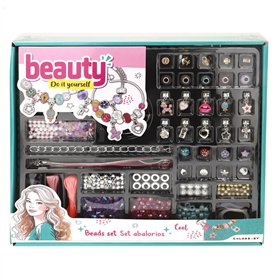 Bracelet and Necklace Making Kit Colorbaby 6,5 X 0,1 X 6,5 CM (6 Units)