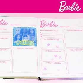 Diary with accessories Barbie 15 x 1 x 20 cm Multicolour