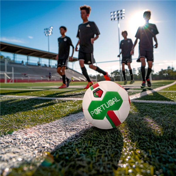 Football Aktive Portugal Size 5 22 x 22 x 22 cm 12 Units