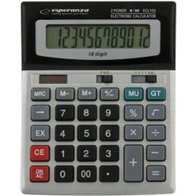 Calculator Esperanza ECL103 Black/Grey