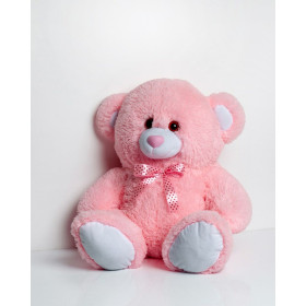Teddy Bear GO GIFT TOMMY 65 PK Pink Plush 65 cm