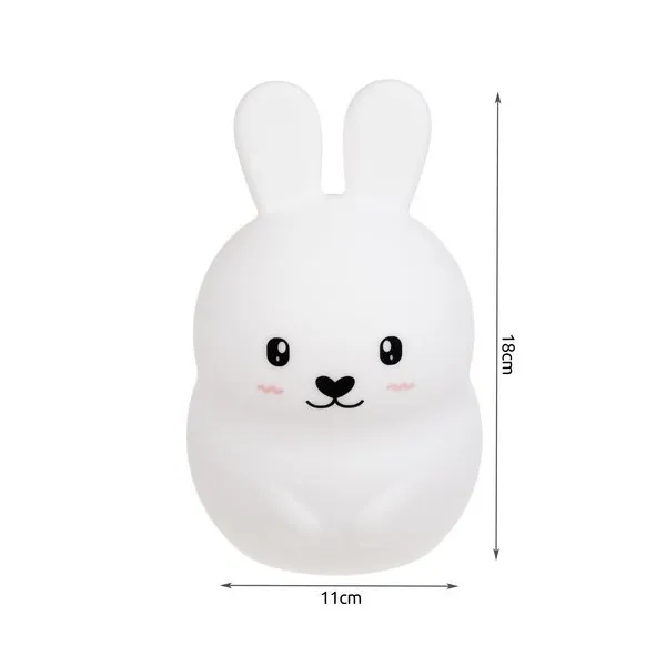 RGB Night Light with Remote Control - Rabbit