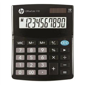Calculator HP HPKOC110 Black Plastic