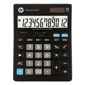 Calculator HP HPKOC200II Black Plastic