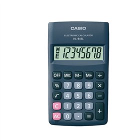 Calculator Casio HL-815L-BK BOX Black Plastic