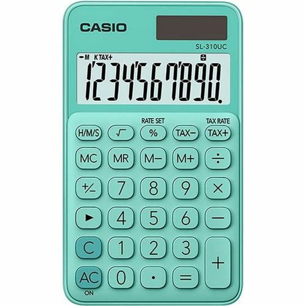 Calculator Casio SL-310UC-GN BOX Green Plastic
