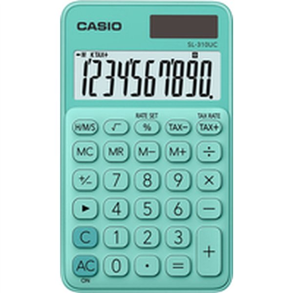 Calculator Casio SL-310UC-GN BOX Green Plastic