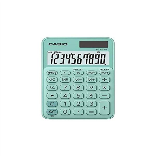 Calculator Casio SL-310UC-GN BOX Green Plastic