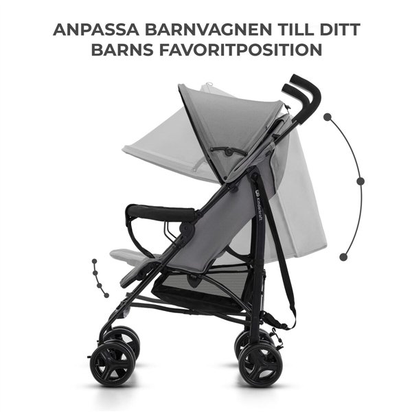 Baby's Pushchair Kinderkraft KSTIK000GRY0000 Grey 1 Piece