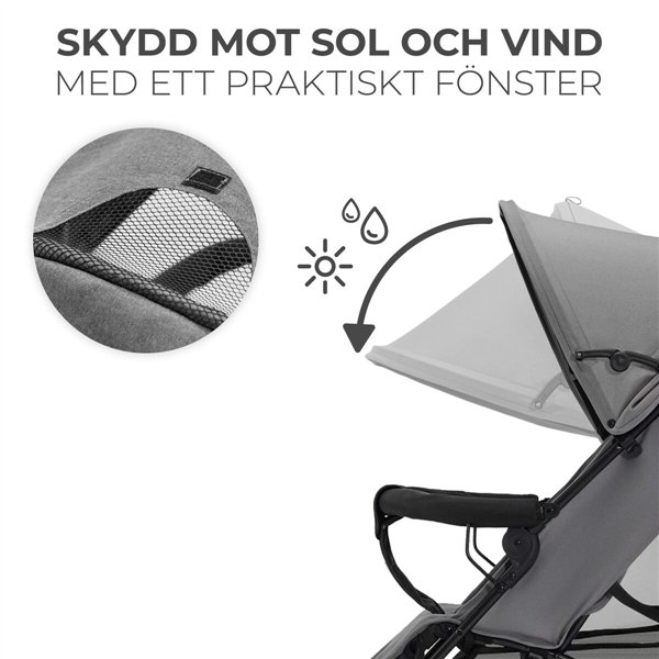Baby's Pushchair Kinderkraft KSTIK000GRY0000 Grey 1 Piece