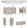 Baby Crib Kinderkraft KLJOY02BEG000AC