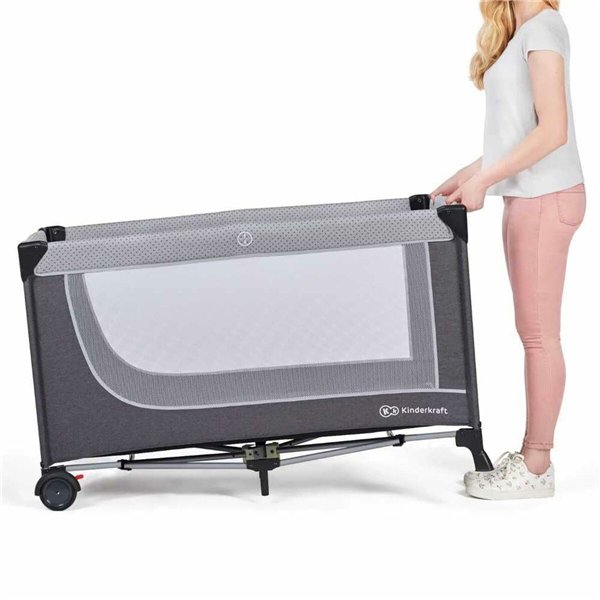 Baby Crib Kinderkraft KCLEOD00GRY0000