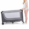 Baby Crib Kinderkraft KCLEOD00GRY0000