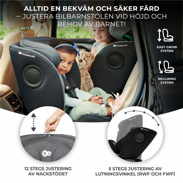 Car Chair Kinderkraft KCI36000BLK0000 Black