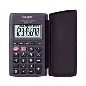 Calculator Casio HL-820LV-B BK Black Plastic