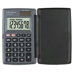 Calculator Vector KAV CH-862D Grey Plastic