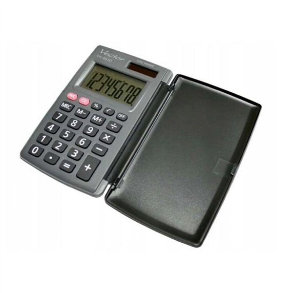 Calculator Vector KAV CH-862D Grey Plastic