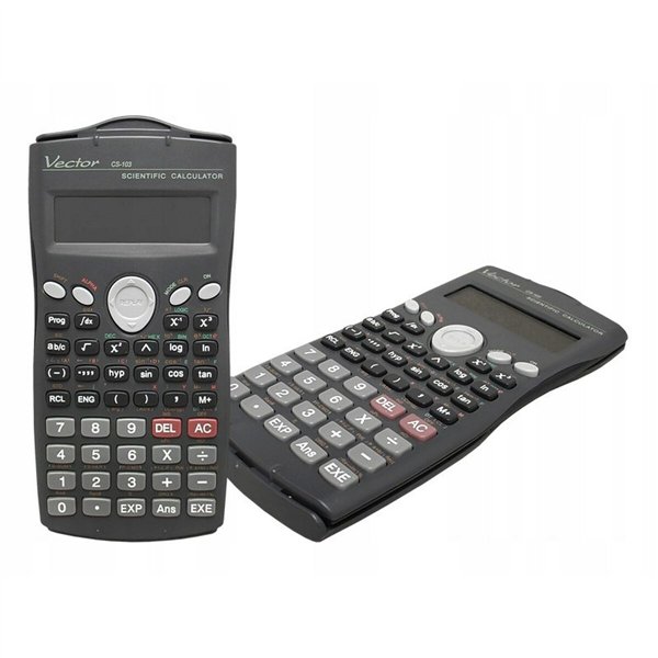 Scientific Calculator Vector KAV CS-103 Black