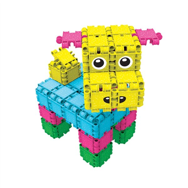 Construction set Clics CB180 Multicolour 132 Pieces