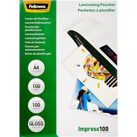 Laminating sleeves Fellowes 5351111 Transparent A4 Laminator (100 Units)