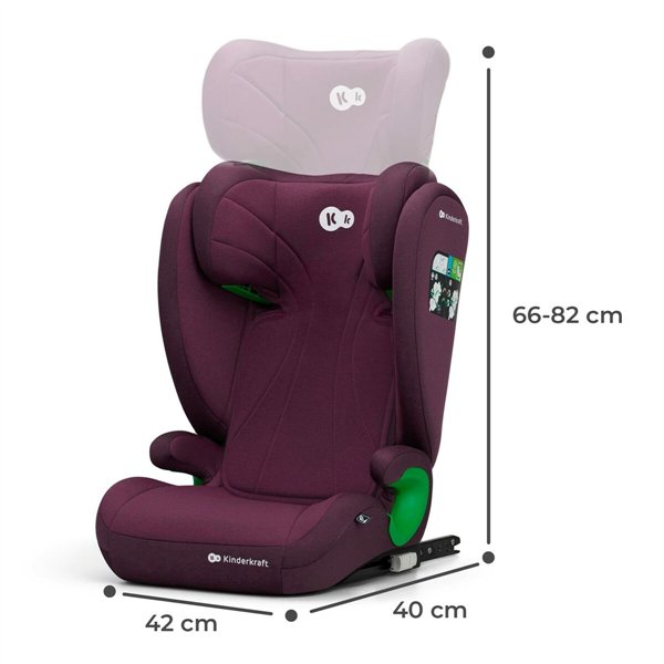 Car Chair Kinderkraft KCJUFI20RED0000 Purple