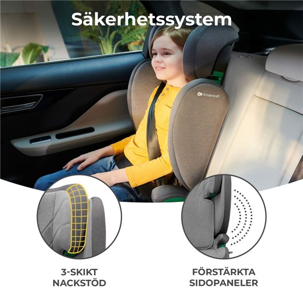 Car Chair Kinderkraft KCJUFI20GRY0000 Grey