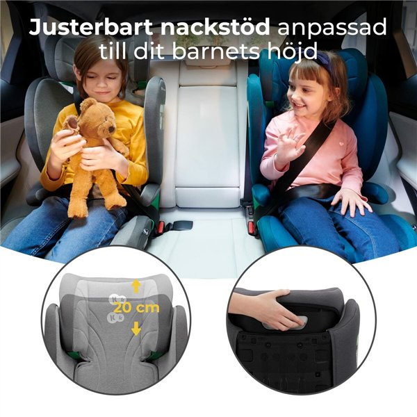 Car Chair Kinderkraft KCJUFI20GRY0000 Grey