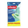 Disposable Gloves Vileda 167395 L Green Cotton Latex