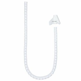 Cable Organiser NANOCABLE 10.36.0002-W White Plastic