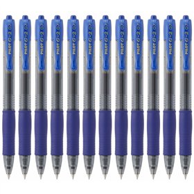 Gel pen Pilot BL-G2-7 Blue 12 Units