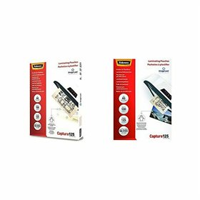 Laminating sleeves Fellowes 5307407 Transparent Laminate (100 Units) (100 pcs)