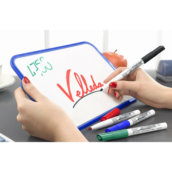 Marker pen/felt-tip pen Bic Velleda 1741 White Red Whiteboard