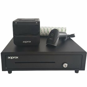 Cash Register Drawer approx! APPPOSPACK4180-2D Black