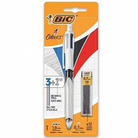 Liquid ink pen Bic 4 Colours 942103 Blue
