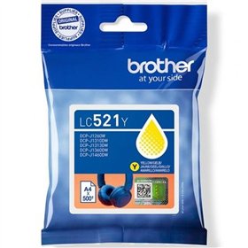 Original Ink Cartridge Brother LC521Y Yellow