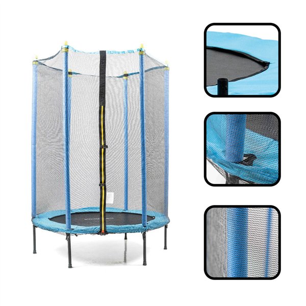 Kids Trampoline with Safety Enclosure Zuply InnovaGoods